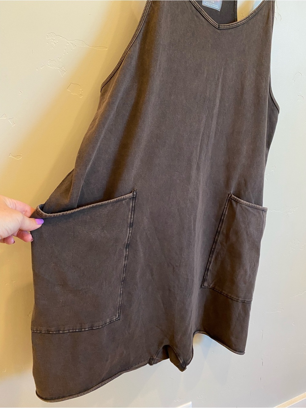 FREE PEOPLE Faded Black Hot Shot Short Romper - Picture 3 of 6